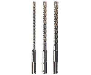 Set 3 punte elicoidali foratura marmo-granito SDS-PLUS NEMESIS Makita