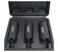 SET 3 PZ CHIAVE SMONTA E BLOCCA DADI FRIZIONE MOTO MANICOTTI QUATTRO DENTI 22774