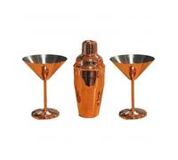 Set 3 pz Martini Mixology inox copper Paderno 41494-C3