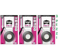 SET 3 PZ NASTRO MULTIUSO AUTOAGGLOMERANTE X RIPARAZIONI HENKEL TANGIT FIX-IT 3MT