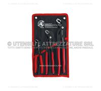 SET 3 PZ PINZE REGOLABILI PAPPAGALLO CON SBLOCCO A PULSANTE 175MM 240MM 300MM