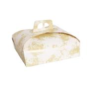 SET 3 PZ SCATOLA PORTA TORTA 40X40 CM PER ALIMENTI DOLCI PASTE PASTICCERIA 58004
