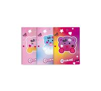 Set 3 quaderni A4 Coccolotti Love&Tell - ColourBook