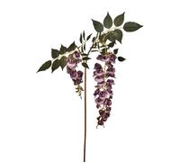 Set 3 Rami Artificiali Glicine a 2 Diramazioni H 102 cm