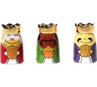 Alessi AMGI10SET1 - Set Completo di Statuine dei Re Magi di Design in Porcellana Decorato a mano, 3 pezzi