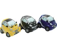 SET 3 Salvadanai Smart - cm 14x12x10h (in vetroresina)