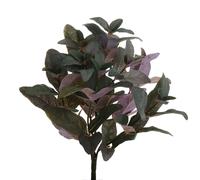 Set 3 Salvia Artificiale a 6 Diramazioni Altezza 38 cm Verde