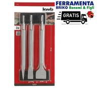 SET 3 SCALPELLI SDS PLUS 2 SPATOLA 1 A PUNTA martello demolitore scalpello 250MM