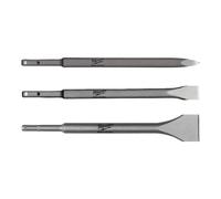 SET 3 SCALPELLI SDS-PLUS A PUNTA - PIATTO - LARGO DA L.250 MM. 4932430001