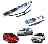 Set 3 Spazzole Bosch Aerotwin AM466s+H301 Per Fiat Grande Punto/Punto/Punto Evo