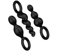 Set 3 spine anali soddisfatte nere