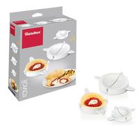Set 3 Stampi Forma Ravioli Metaltex Stampo Per Ravioli Pasta Fresca