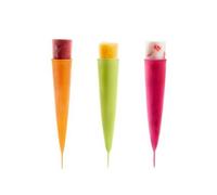 Set 3 Stampi in Silicone per Ghiaccioli Lekue Colori Assortiti - 888021
