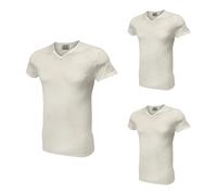 Set 3 T-Shirt Uomo CERRUTI Cotone Elasticizzato Bianco / Nero / Assortito DD