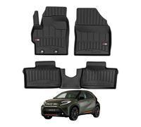 SET 3 TAPPETI in GOMMA TPE Adatti per TOYOTA Aygo X dal 2022 - PROLINE 3D