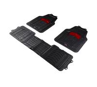 Set 3 tappetini furgoni RedBull "Bull Flash" nero e rosso