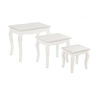 Set 3 Tavolini Clorine in Legno