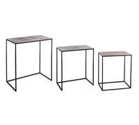 Set 3 Tavolini Rettangolari Tahir