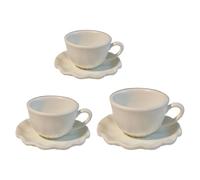 Set 3 Tazze Da Caffè E Piattino In Miniatura Con Design A Forma Per Accessori La Casa Delle Bambole Scena Paesaggio Bicchieri Set Tazze Da Caffè In Miniatura Accessori La Casa