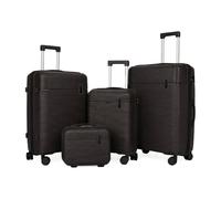 Set 3 Trolley Rigidi da Viaggio + Beauty Case con 4 Ruote Multidirezionali (56-66-76 cm)