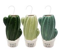 Set 3 Umidificatori Per Termosifone Calorifero Evaporatori con Gancio CACTUS6355