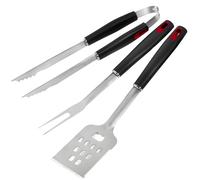 Set 3 Accessori Da Barbecue In Acciaio