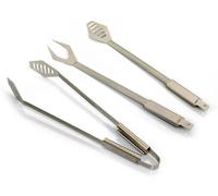 Set 3 Utensili per Barbecue in Acciaio Inox Lisa Luxury