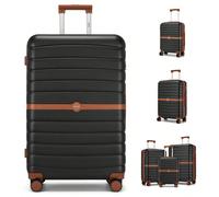 Set 3 Valigie 20/24/28 Pollici - Hardshell ABS+PC - Bagaglio a Mano e da Stiva - Rotelle Orientabili e Serratura - Ideale per Studenti, Famiglie, Uomini e Donne Viaggia con stile con la nostra collezi