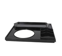 Set 3 Vassoi Melamina Neri per Bollitore Acqua Dinamika 34x31 cm Tognana