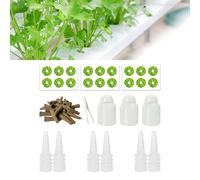 Set 30 cestelli con coperchi per tutti i tipi di piante per la crescita delle pi