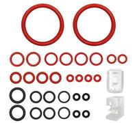 Set 30 Guarnizioni O-Ring in Silicone per Macchina da Caffè Compatibile con Saeco, Gaggia, Spidem - Kit Riparazione Braccetto, Valvola Vapore, Gruppo Erogazione - Ideale per Uso Domestico e Ufficio