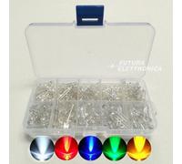 Set 300 pezzi LED 3-5 mm colori vari