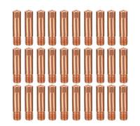 Set 30PCS Punte Contatto Saldatore Rame Misura 0 9mm Compatibile con per Mig