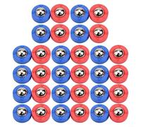 Set 32 Pucks Shuffleboard Plastica Set 32 Pucks Shuffleboard | Ricambio ideale, 32 totali, plastica per dura, leggero, per facile trasporto, e blu