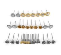 Set 36pcs Spazzole a Fili di Ottone e Acciaio, Ruote Lucidanti Penna, Piatte e a Coppa - Alta Durata, Vasta Compatibilità con Utensili Rotanti, Ideale per Pulizia e Rimozione