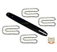 Set 38 cm (15") 1,5 mm 0,325" 64 TG per motosega Hurricane Black & Decker Hit...