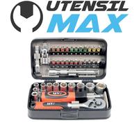 SET 38 PEZZI INSERTI AVVITARE BUSSOLE KRINO LTI CON CRICCHETTO