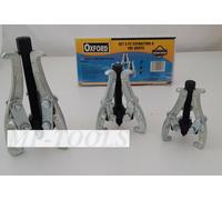 SET 3PZ ESTRATTORI A TRE GRIFFE 3" 4" 6" 75/100/150 mm