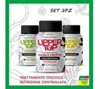 SET 3PZ LINEA NUTRIZIONE UPPER TOP RADICI-CRESCITA-FIORI E FRUTTI BIOLOGICO