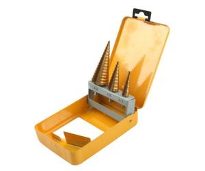 SET 3PZ PUNTE CONICHE HSS TOLSEN