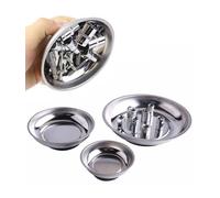SET 3PZ VASSOIO VASCHETTA PIATTO MAGNETICO PORTA MINUTERIA VITI BULLONI 7/11/15
