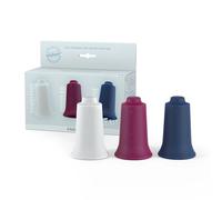 BellaBambi® original Cupping-Set TRIO: SENSITIVE (bianca) + REGULAR (viola) + INTENSE (blu scuro) Ø34 mm