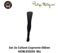 Set 3x Collant Coprente Opaco 50Den , NOBLESSE50 Philippe Matignon