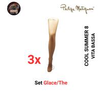 Set 3x Collant, Velatissimo 8den, COOL SUMMER 8 VITA BASSA Philippe Matignon