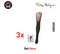 Set 3x Collant, Velato, Opaco 20den, Vari 3 , ORO20 Philippe Matignon