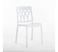Set 4/6 Sedie Polipropilene Interno Esterno Pranzo Cucina Design Moderno EMMA