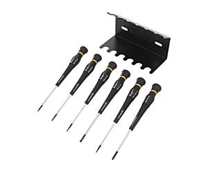 Set 4-620: cacciaviti precisione assortimento: treppiede ESD 6 pz. AMBRA