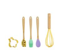 Set 4 accessori pasticceria silicone con formina ape