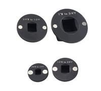 Set 4 Adattatori Bussola Low Profile, Conversione Attacco 1in a 3 / 4in, 3 / 4in a 1 / 2in, 1 / 2in a 3 / 8in, 3 / 8in a 1 / 4in - Design Compatto, Acciaio Cr Mo Resistente, Per