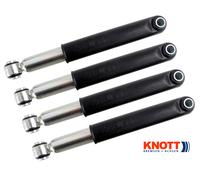 Set 4 Ammortizzatore per Asse Knott Originale Universale Bis 3500kg 225mm/335mm